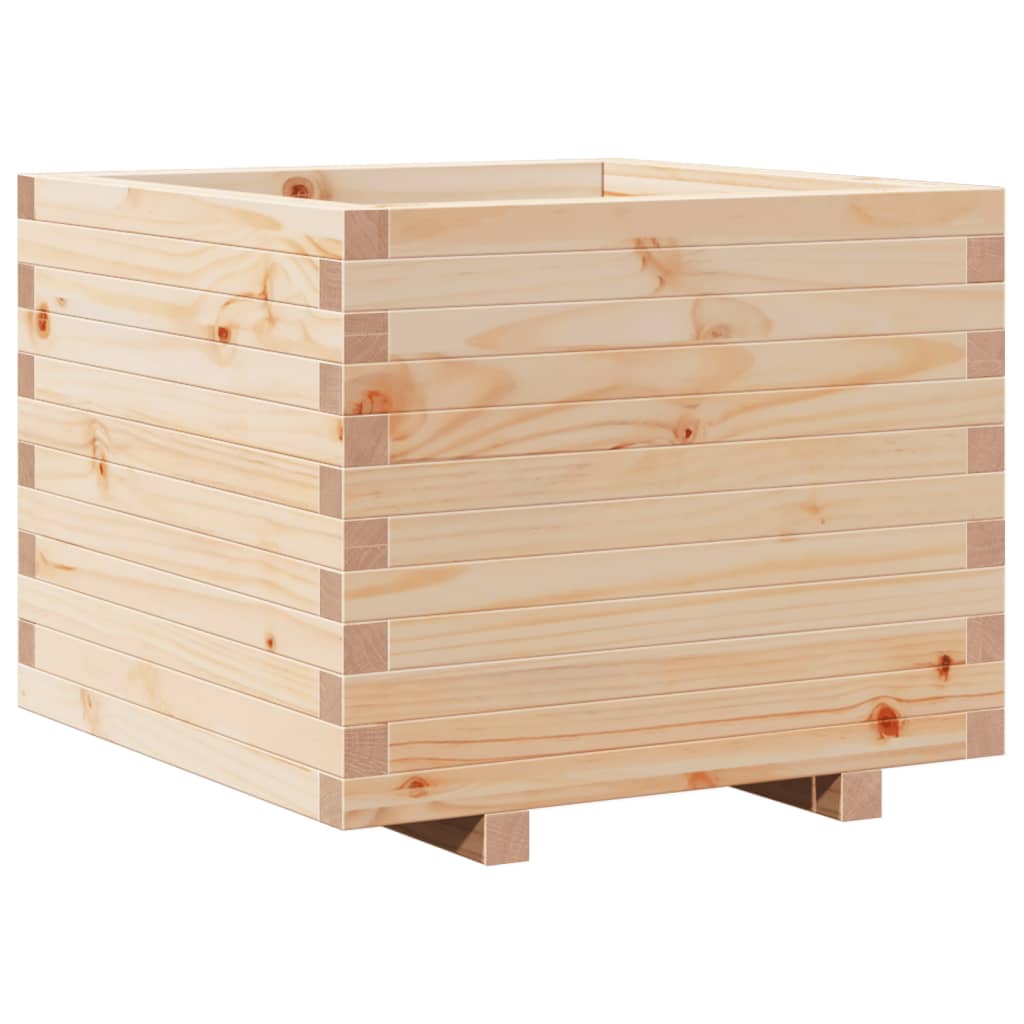 Plantenbak 60x60x49,5 cm massief grenenhout is nu te koop bij PeponiXL, paradijselijk wonen!