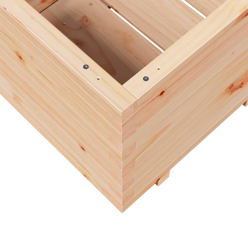 Plantenbak 60x60x49,5 cm massief grenenhout is nu te koop bij PeponiXL, paradijselijk wonen!
