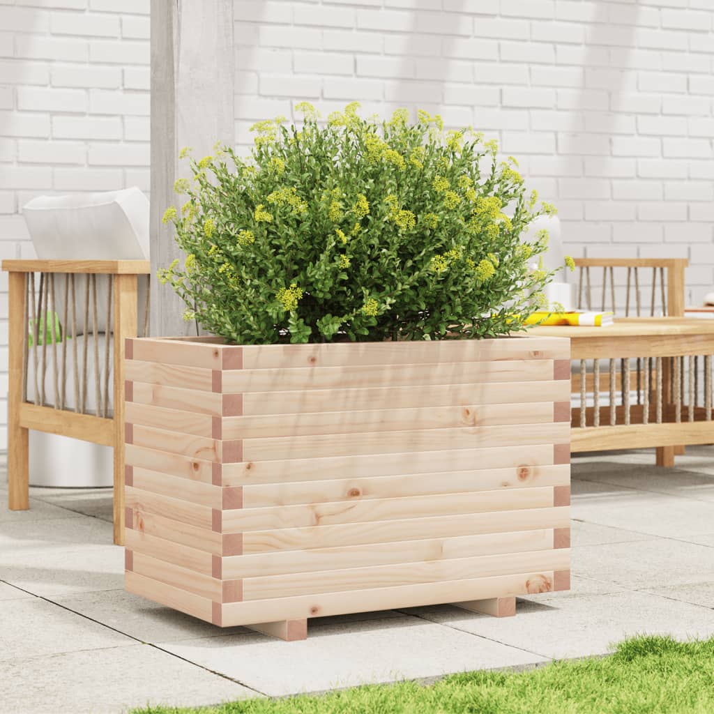 Plantenbak 70x40x49,5 cm massief grenenhout is nu te koop bij PeponiXL, paradijselijk wonen!