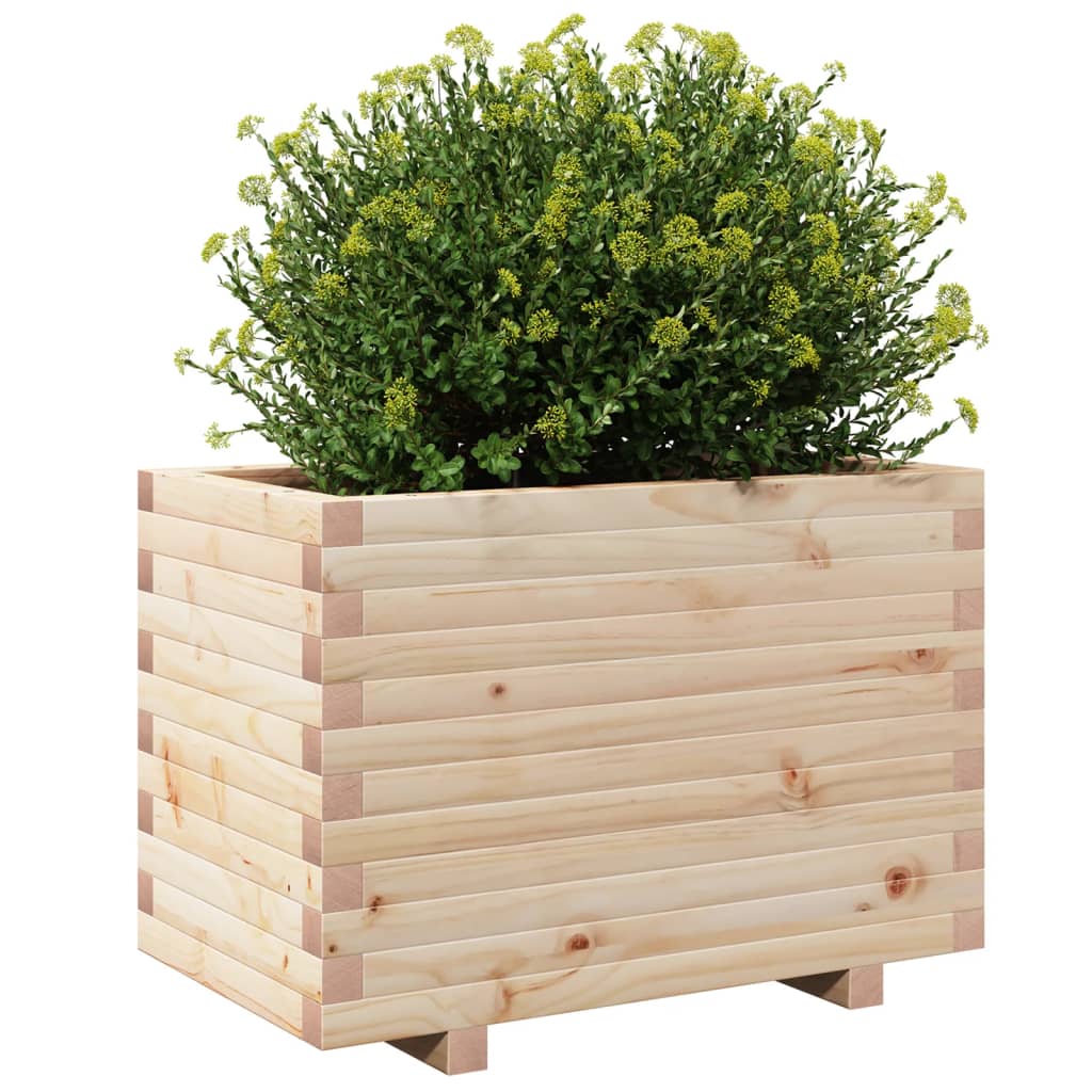 Plantenbak 70x40x49,5 cm massief grenenhout is nu te koop bij PeponiXL, paradijselijk wonen!