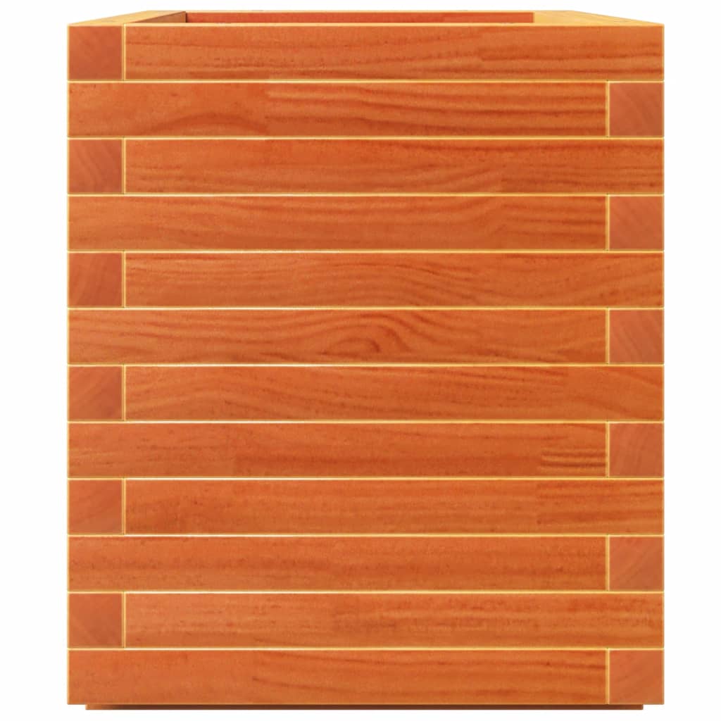 Plantenbak 70x40x49,5 cm massief grenenhout wasbruin is nu te koop bij PeponiXL, paradijselijk wonen!