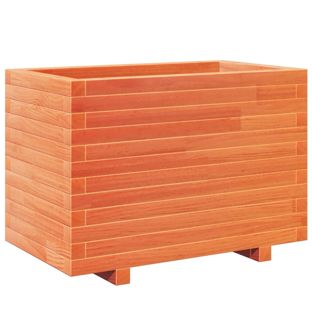 Plantenbak 70x40x49,5 cm massief grenenhout wasbruin is nu te koop bij PeponiXL, paradijselijk wonen!