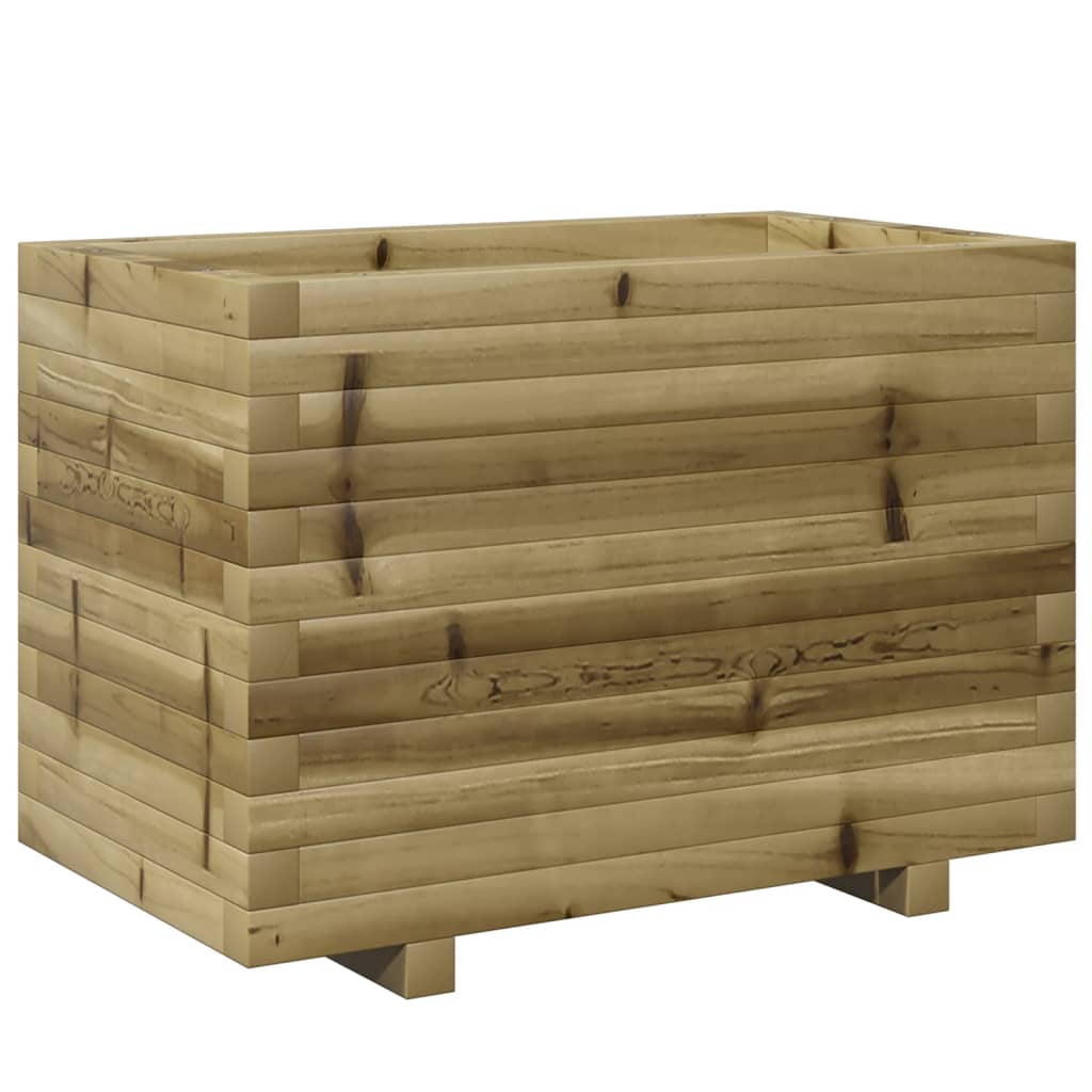 Plantenbak 70x40x49,5 cm geïmpregneerd grenenhout is nu te koop bij PeponiXL, paradijselijk wonen!