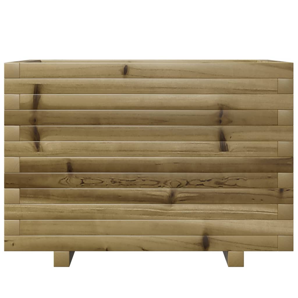 Plantenbak 70x40x49,5 cm geïmpregneerd grenenhout is nu te koop bij PeponiXL, paradijselijk wonen!