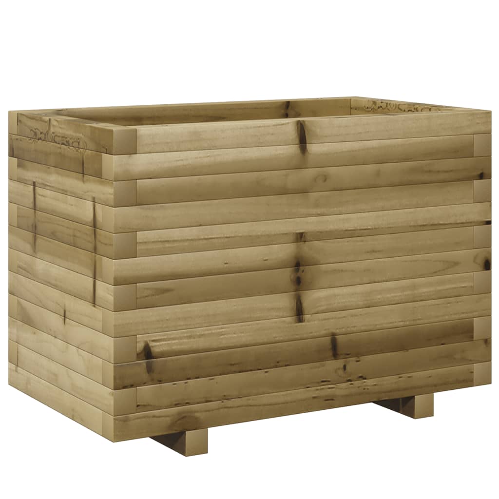 Plantenbak 70x40x49,5 cm geïmpregneerd grenenhout is nu te koop bij PeponiXL, paradijselijk wonen!