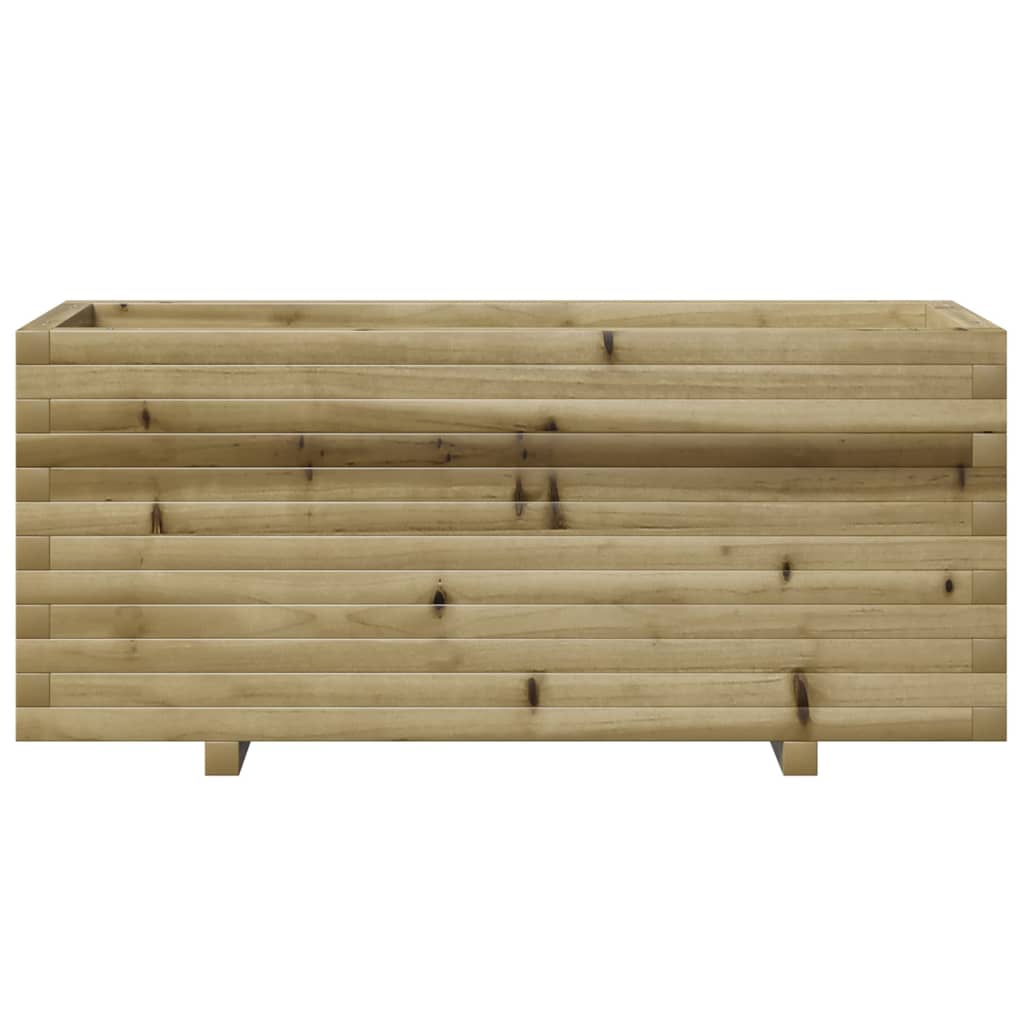 Plantenbak 110x40x49,5 cm geïmpregneerd grenenhout is nu te koop bij PeponiXL, paradijselijk wonen!