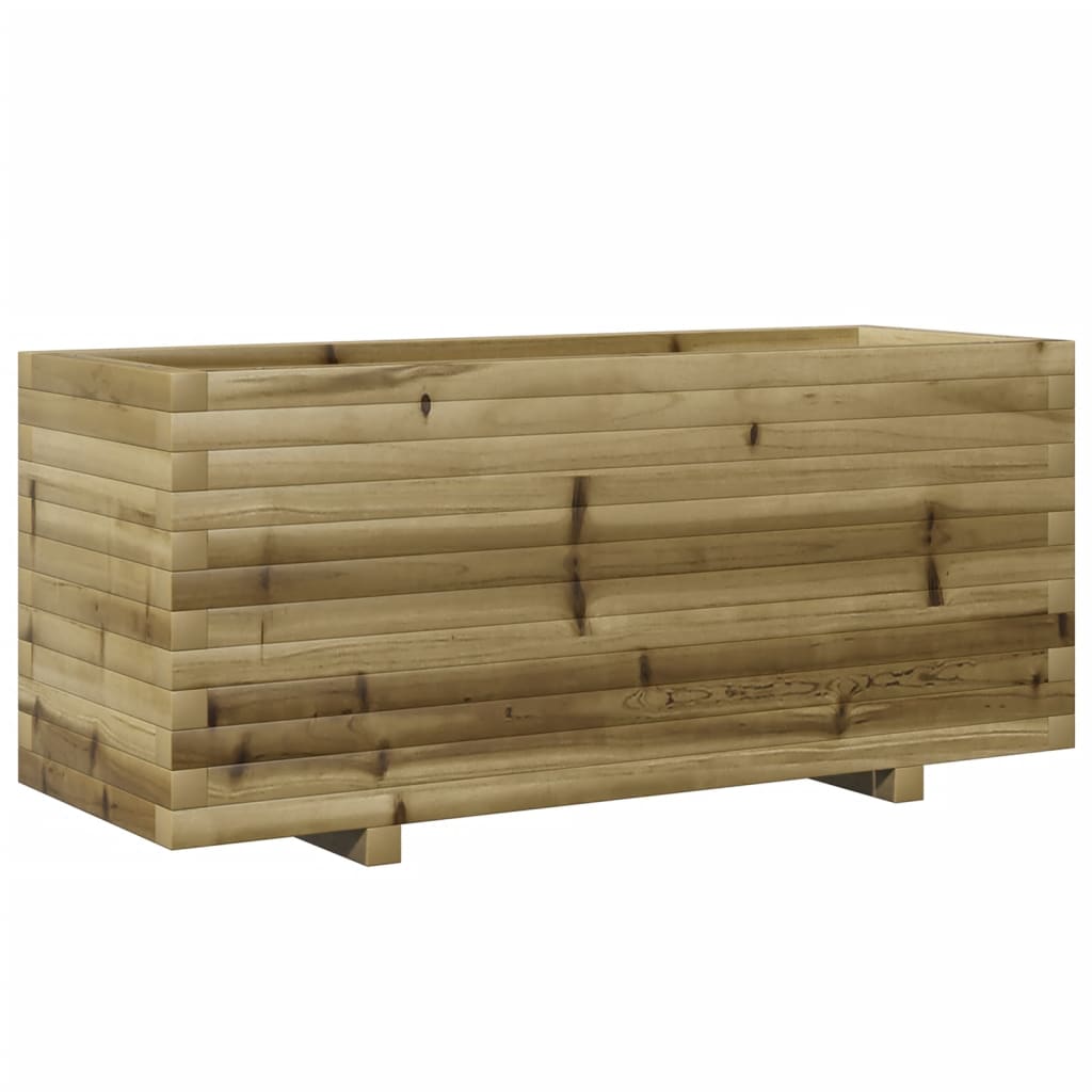 Plantenbak 110x40x49,5 cm geïmpregneerd grenenhout is nu te koop bij PeponiXL, paradijselijk wonen!