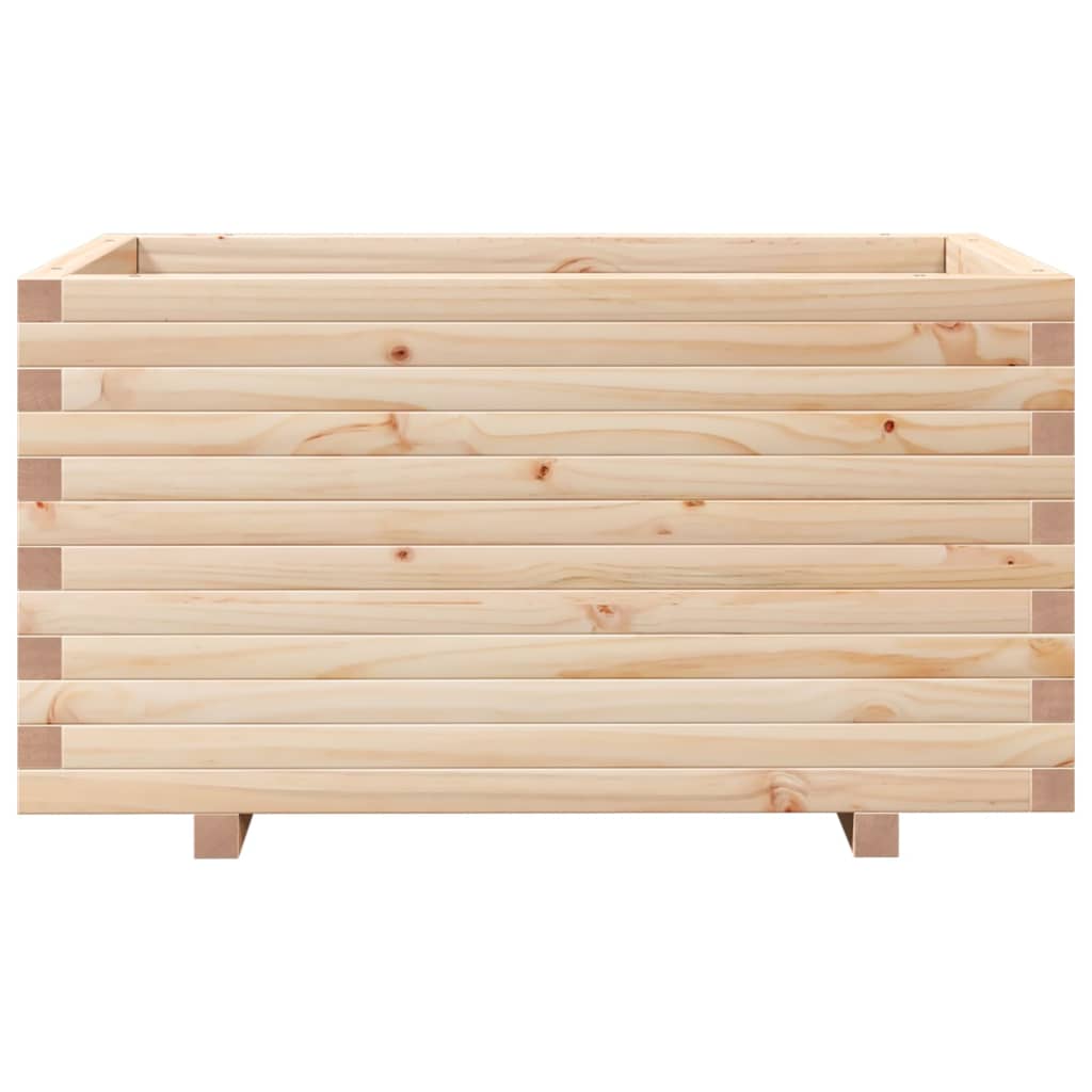 Plantenbak 90x60x49,5 cm massief grenenhout is nu te koop bij PeponiXL, paradijselijk wonen!