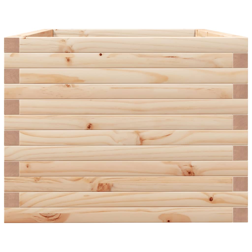 Plantenbak 90x60x49,5 cm massief grenenhout is nu te koop bij PeponiXL, paradijselijk wonen!
