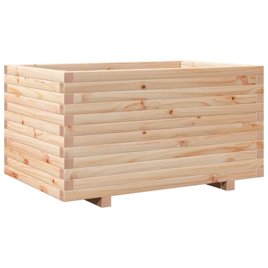 Plantenbak 90x60x49,5 cm massief grenenhout is nu te koop bij PeponiXL, paradijselijk wonen!