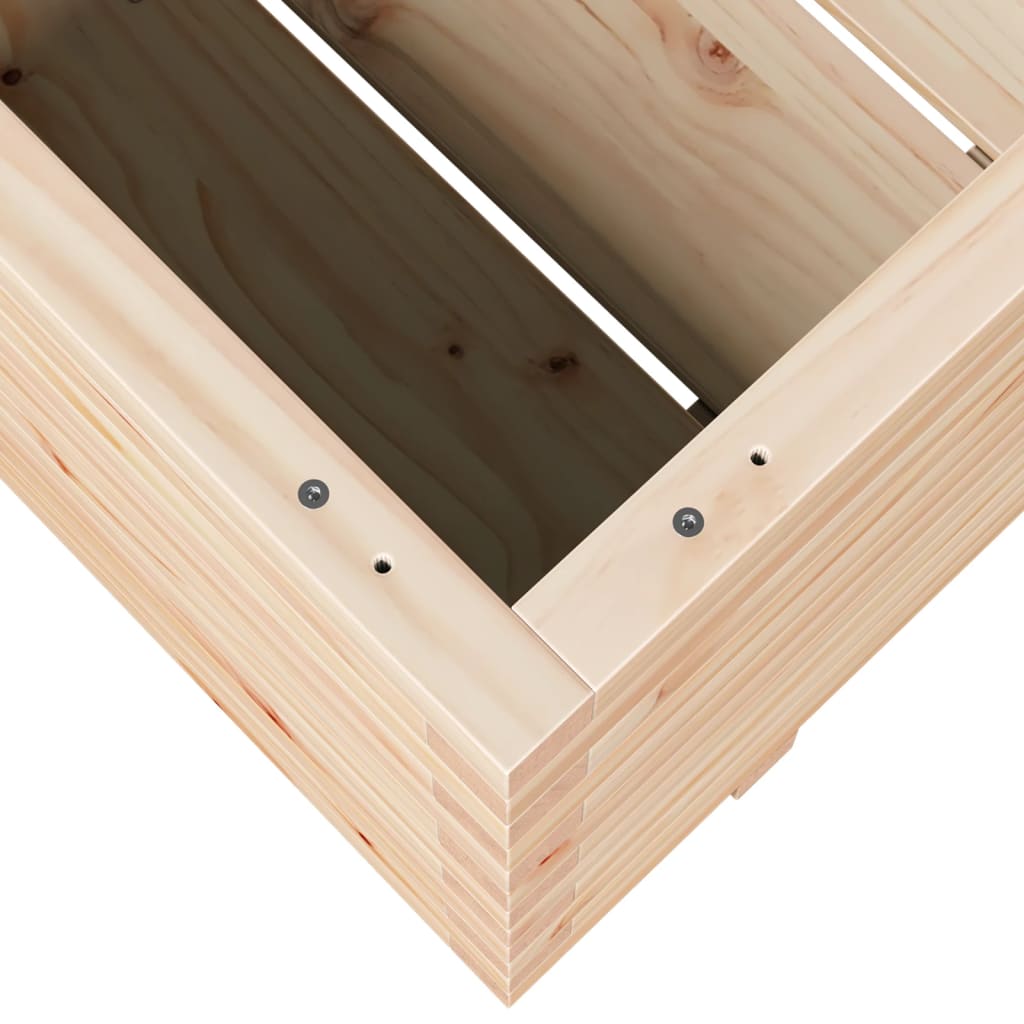 Plantenbak 90x60x49,5 cm massief grenenhout is nu te koop bij PeponiXL, paradijselijk wonen!