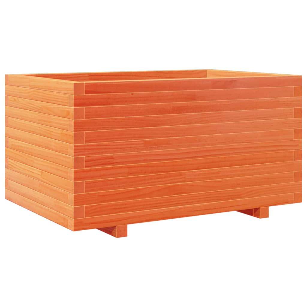 Plantenbak 90x60x49,5 cm massief grenenhout wasbruin is nu te koop bij PeponiXL, paradijselijk wonen!