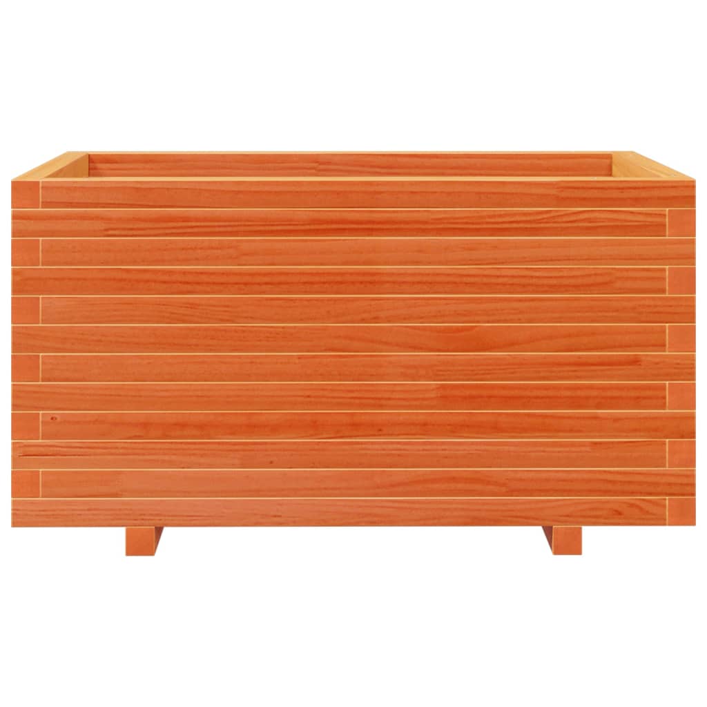 Plantenbak 90x60x49,5 cm massief grenenhout wasbruin is nu te koop bij PeponiXL, paradijselijk wonen!