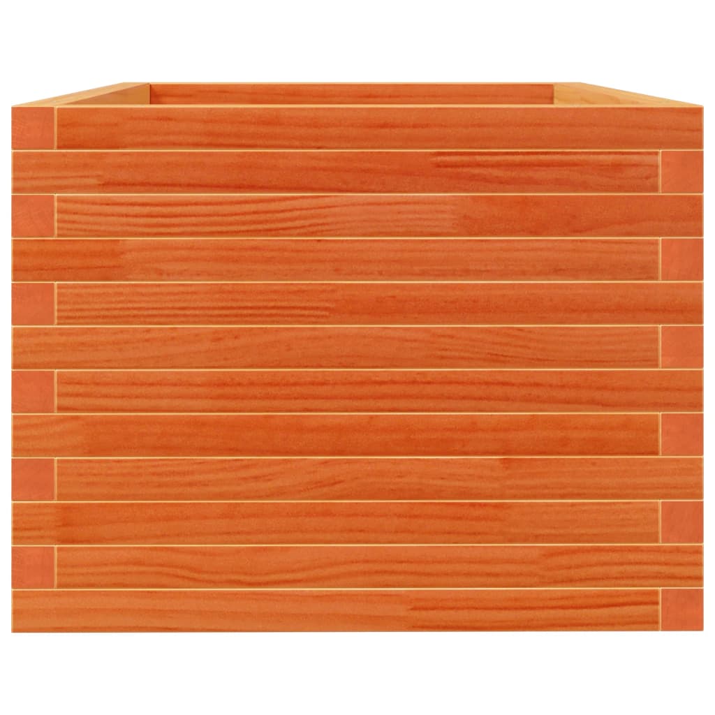 Plantenbak 90x60x49,5 cm massief grenenhout wasbruin is nu te koop bij PeponiXL, paradijselijk wonen!