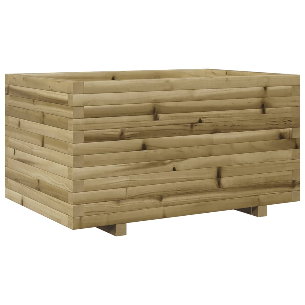 Plantenbak 90x60x49,5 cm geïmpregneerd grenenhout is nu te koop bij PeponiXL, paradijselijk wonen!