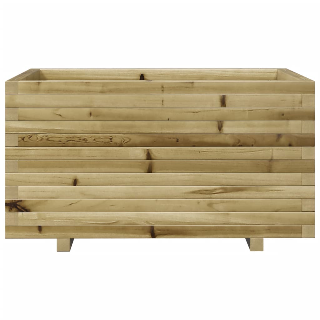 Plantenbak 90x60x49,5 cm geïmpregneerd grenenhout is nu te koop bij PeponiXL, paradijselijk wonen!
