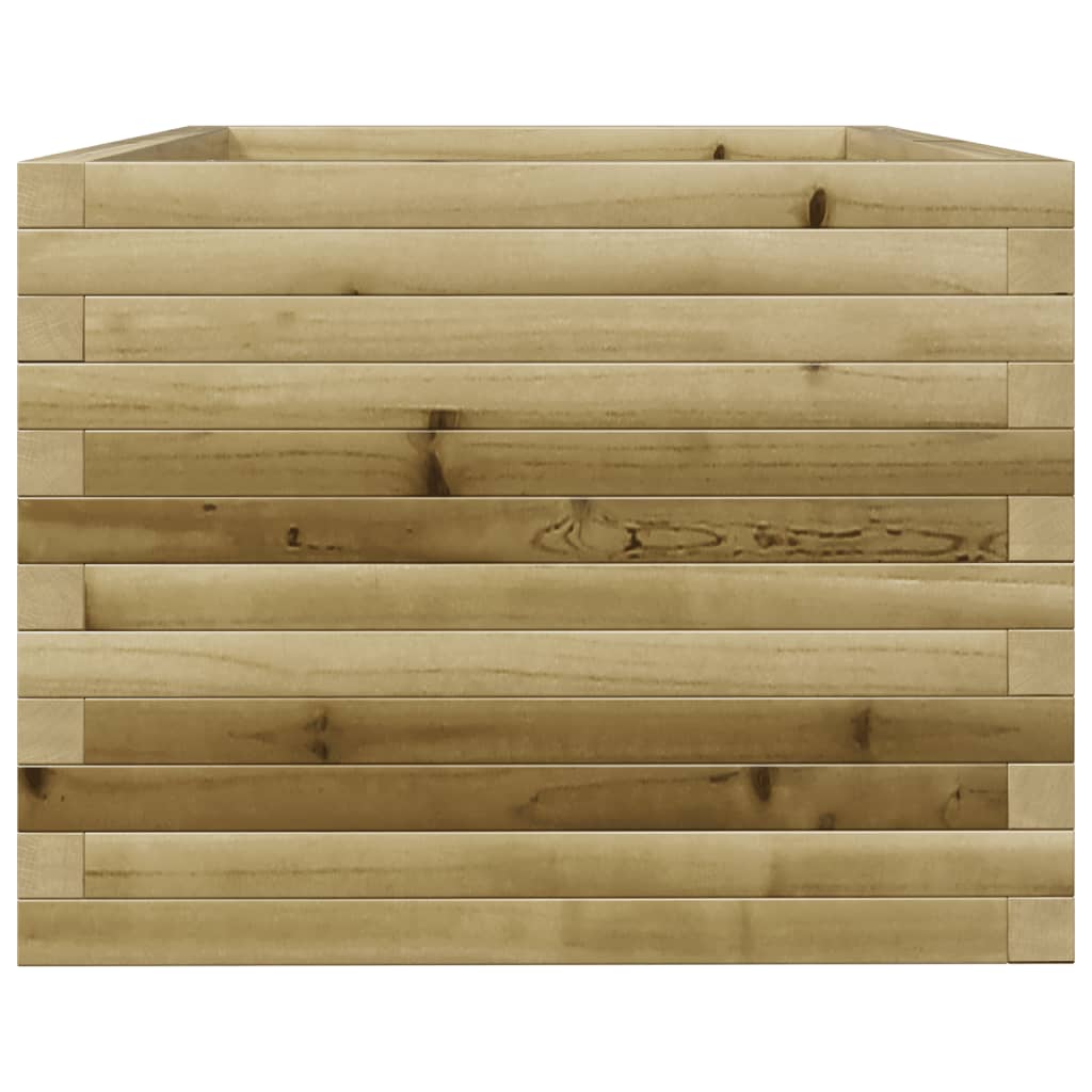 Plantenbak 90x60x49,5 cm geïmpregneerd grenenhout is nu te koop bij PeponiXL, paradijselijk wonen!