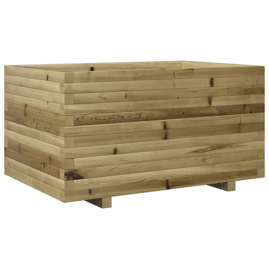 Plantenbak 90x60x49,5 cm geïmpregneerd grenenhout is nu te koop bij PeponiXL, paradijselijk wonen!