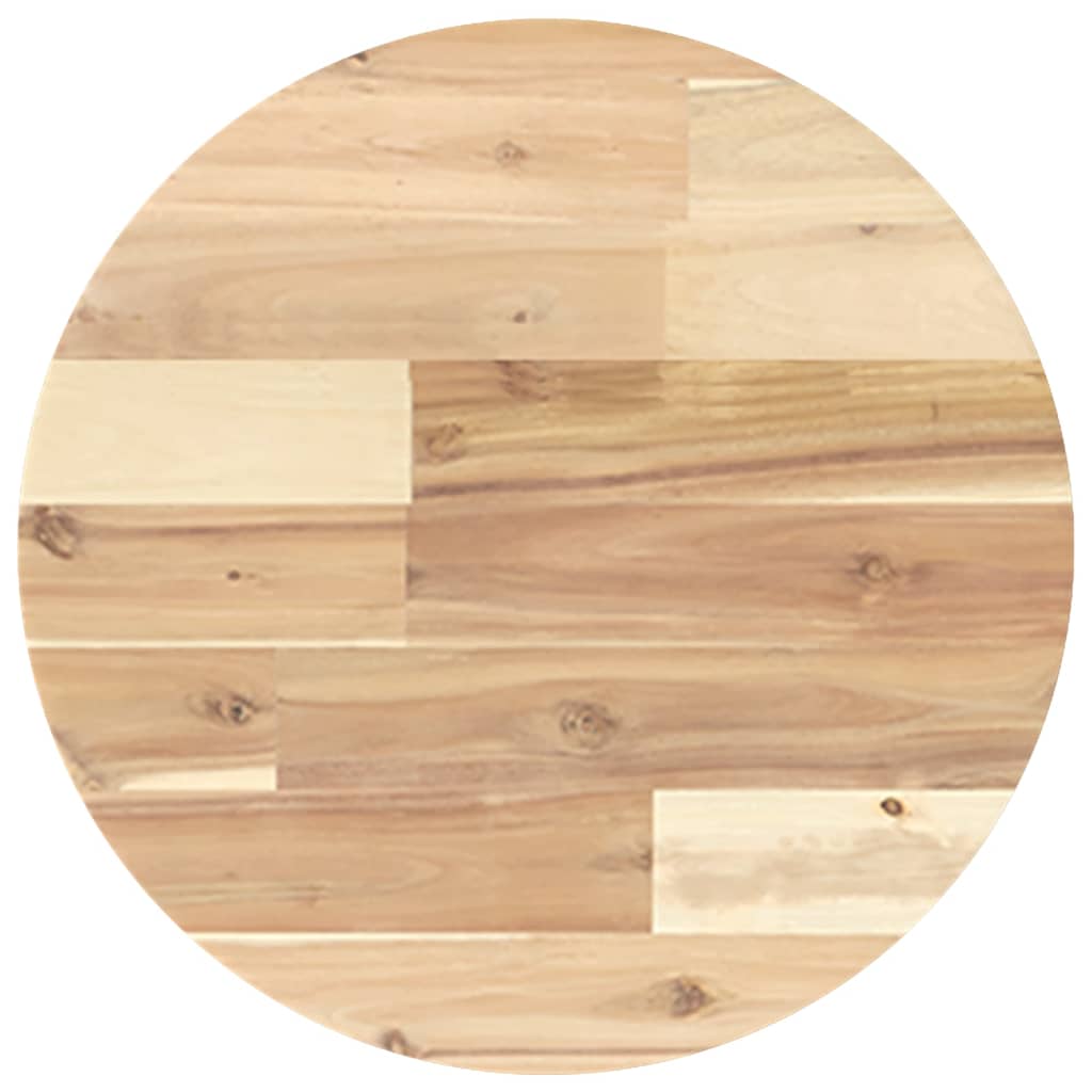 Tafelblad rond Ø 40x2 cm massief acaciahout is nu te koop bij PeponiXL, paradijselijk wonen!