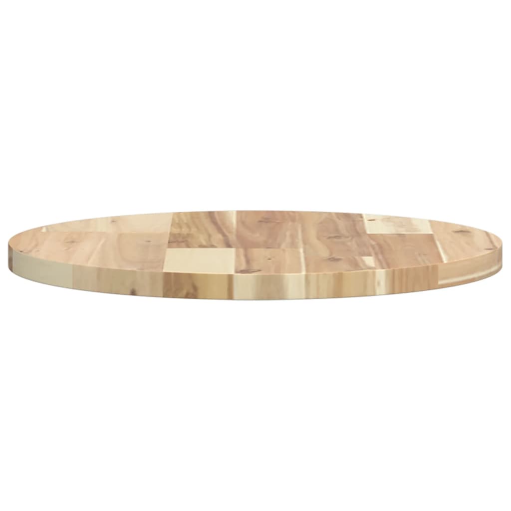Tafelblad rond Ø 40x2 cm massief acaciahout is nu te koop bij PeponiXL, paradijselijk wonen!