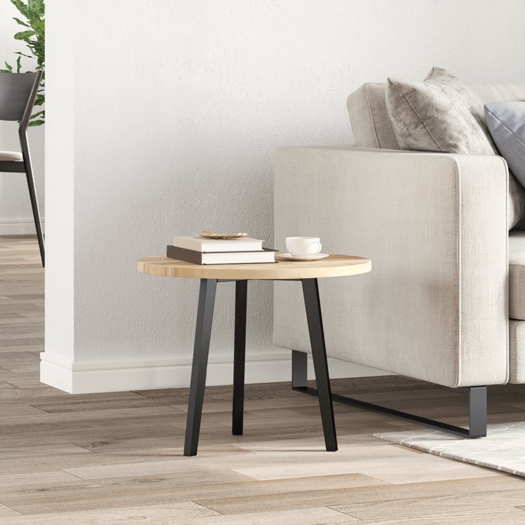 Tafelblad rond Ø 50x2 cm massief acaciahout is nu te koop bij PeponiXL, paradijselijk wonen!