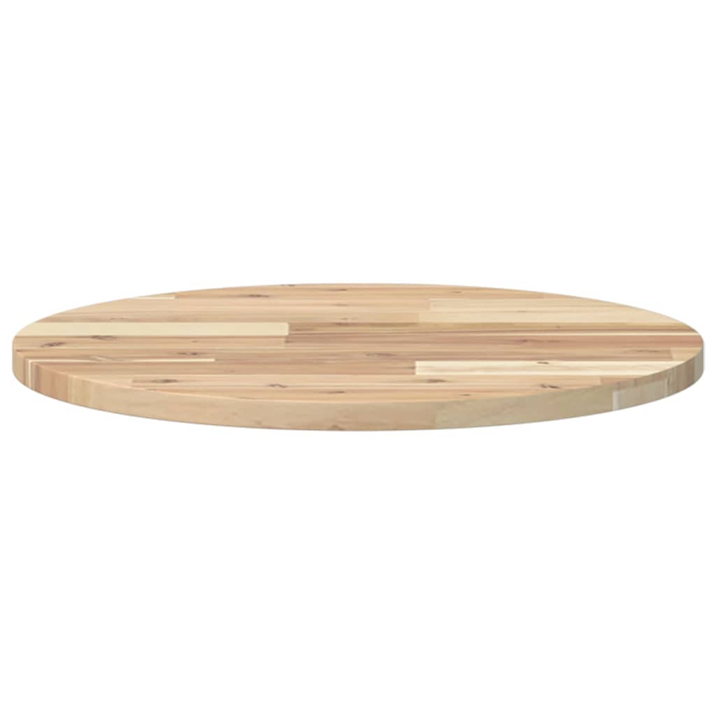 Tafelblad rond Ø 50x2 cm massief acaciahout is nu te koop bij PeponiXL, paradijselijk wonen!