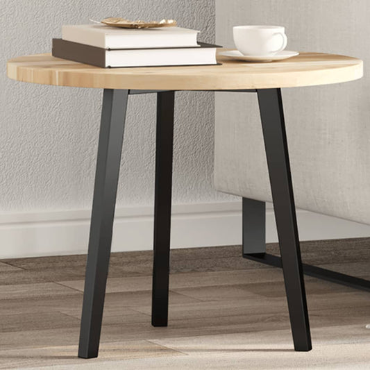 Tafelblad rond Ø 50x2 cm massief acaciahout is nu te koop bij PeponiXL, paradijselijk wonen!
