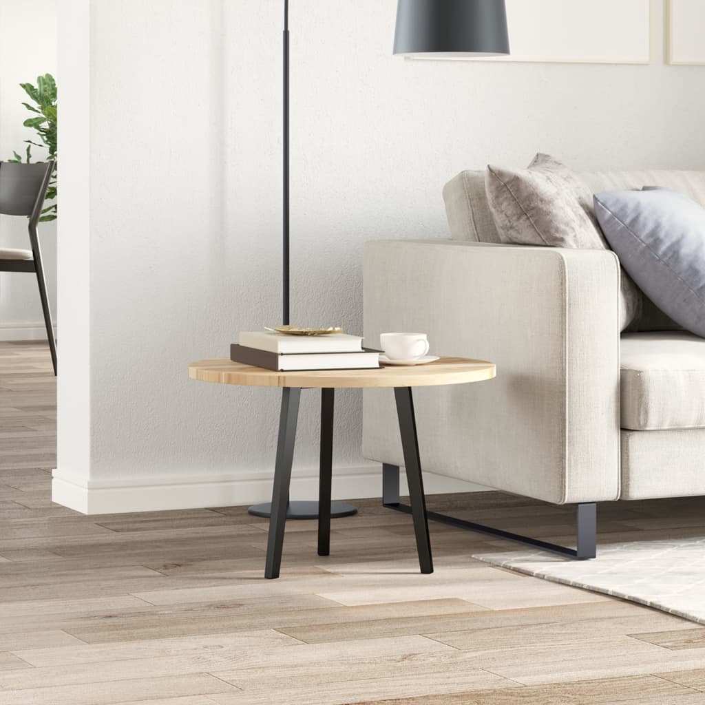 Tafelblad rond Ø 60x2 cm massief acaciahout is nu te koop bij PeponiXL, paradijselijk wonen!