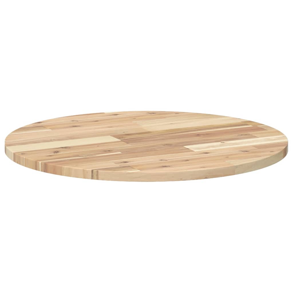 Tafelblad rond Ø 60x2 cm massief acaciahout is nu te koop bij PeponiXL, paradijselijk wonen!
