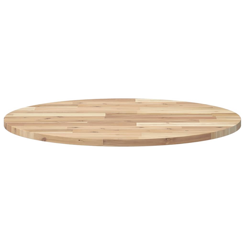 Tafelblad rond Ø 50x2 cm massief acaciahout is nu te koop bij PeponiXL, paradijselijk wonen!