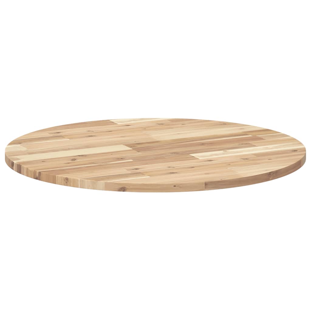 Tafelblad rond Ø 50x2 cm massief acaciahout is nu te koop bij PeponiXL, paradijselijk wonen!