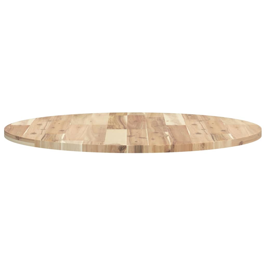 Tafelblad rond Ø 50x2 cm massief acaciahout is nu te koop bij PeponiXL, paradijselijk wonen!