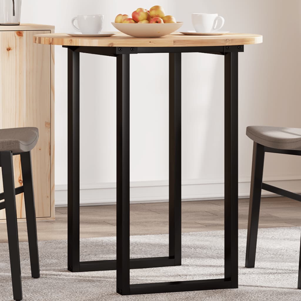 Tafelblad rond Ø 50x2 cm massief acaciahout is nu te koop bij PeponiXL, paradijselijk wonen!
