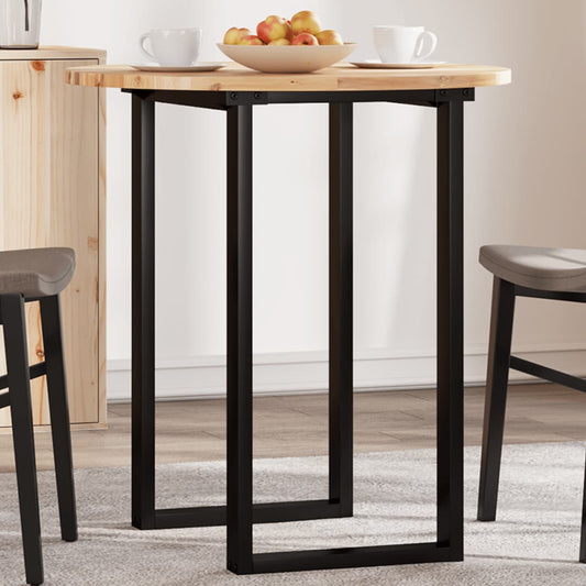 Tafelblad rond Ø 50x2 cm massief acaciahout is nu te koop bij PeponiXL, paradijselijk wonen!