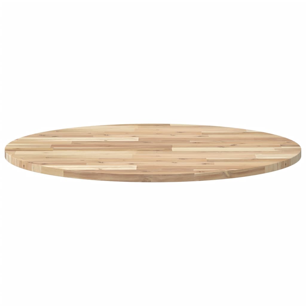 Tafelblad rond Ø 80x2 cm massief acaciahout is nu te koop bij PeponiXL, paradijselijk wonen!