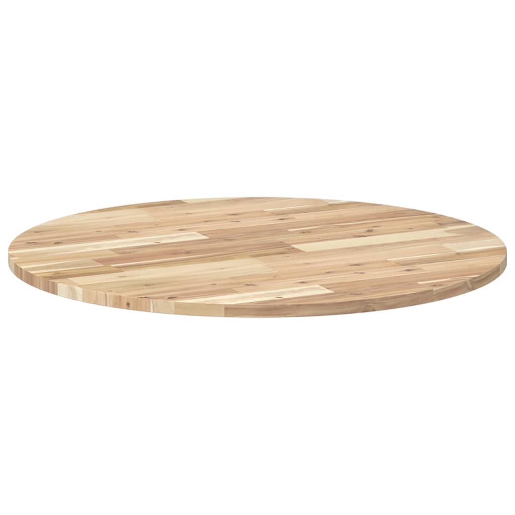 Tafelblad rond Ø 80x2 cm massief acaciahout is nu te koop bij PeponiXL, paradijselijk wonen!