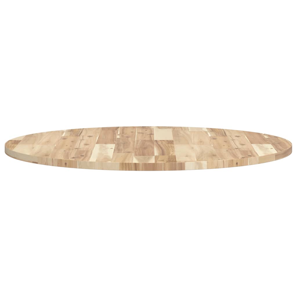 Tafelblad rond Ø 80x2 cm massief acaciahout is nu te koop bij PeponiXL, paradijselijk wonen!
