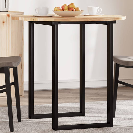 Tafelblad rond Ø 80x2 cm massief acaciahout is nu te koop bij PeponiXL, paradijselijk wonen!