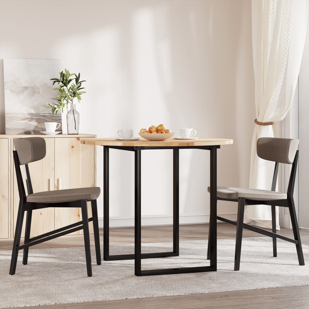 Tafelblad rond Ø 90x2 cm massief acaciahout is nu te koop bij PeponiXL, paradijselijk wonen!