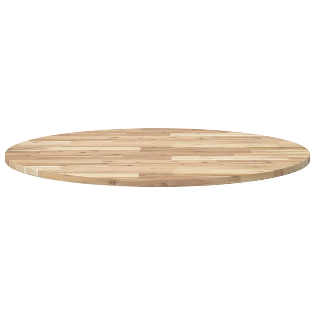 Tafelblad rond Ø 90x2 cm massief acaciahout is nu te koop bij PeponiXL, paradijselijk wonen!