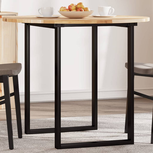 Tafelblad rond Ø 90x2 cm massief acaciahout is nu te koop bij PeponiXL, paradijselijk wonen!