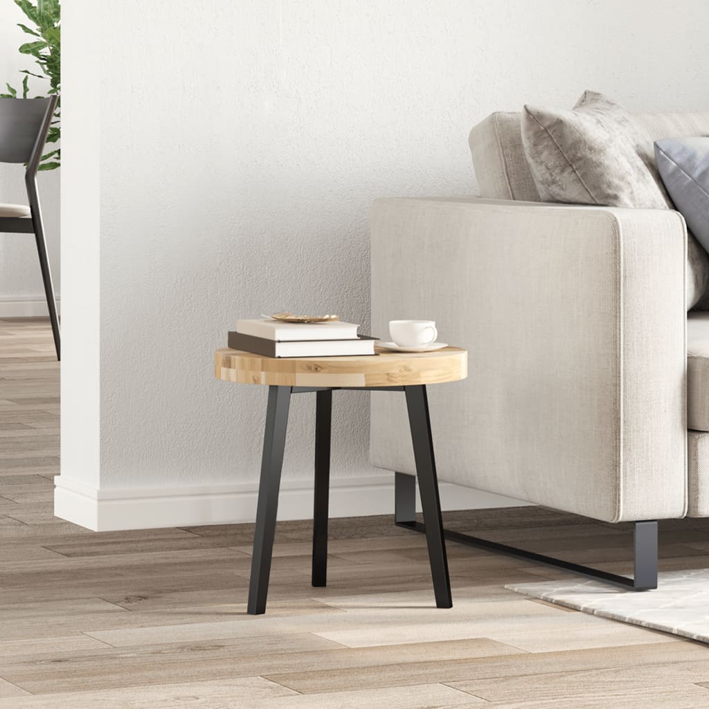 Tafelblad rond Ø 40x4 cm massief acaciahout is nu te koop bij PeponiXL, paradijselijk wonen!