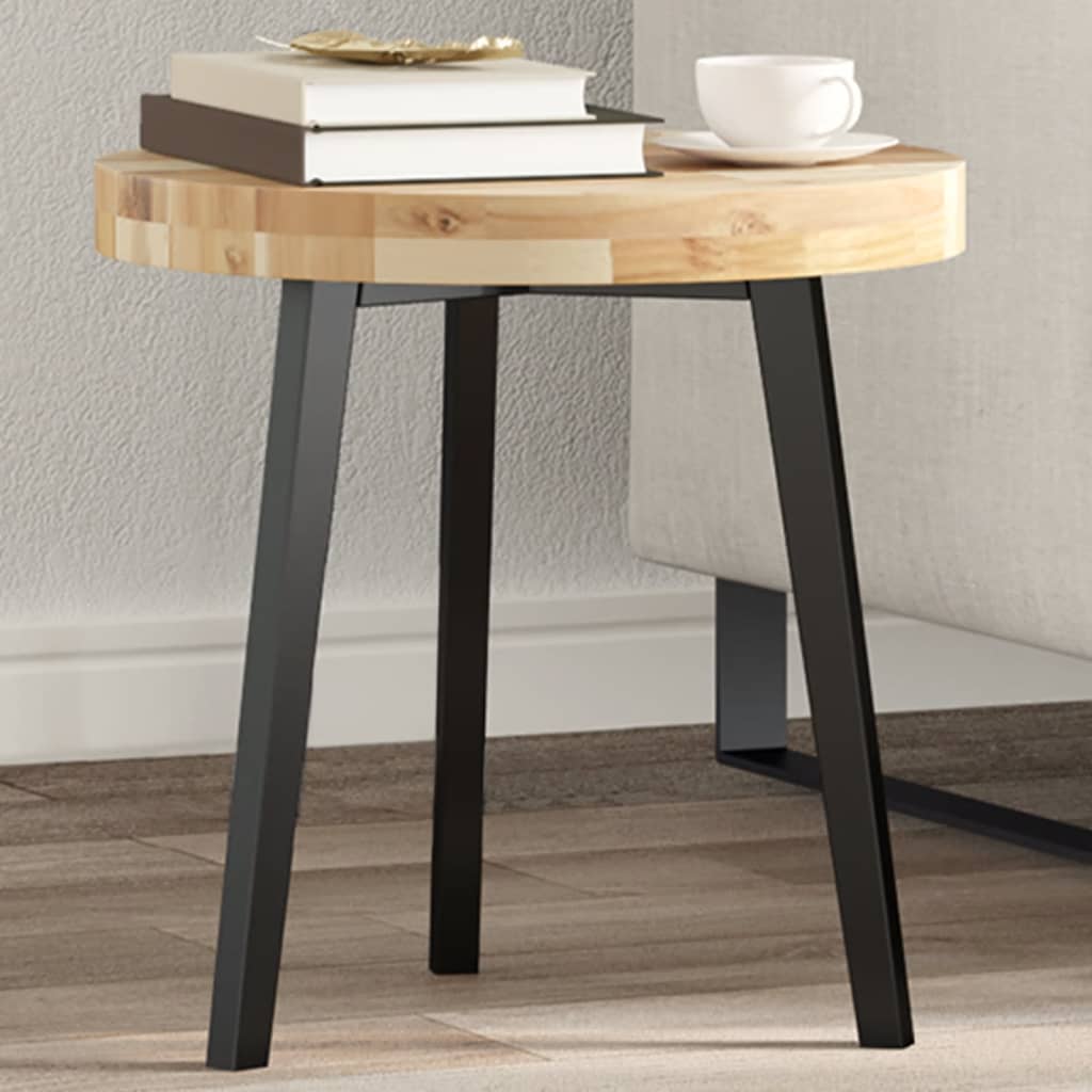 Tafelblad rond Ø 40x4 cm massief acaciahout is nu te koop bij PeponiXL, paradijselijk wonen!
