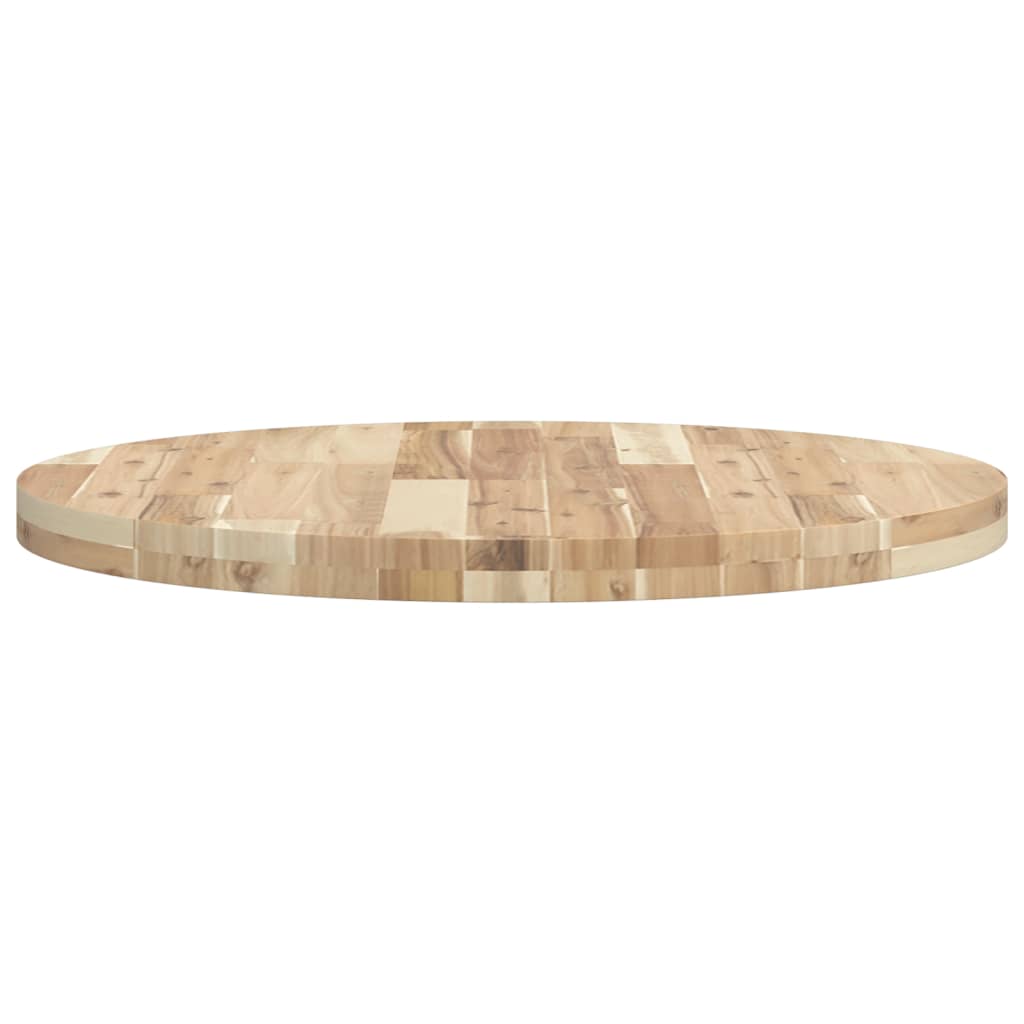 Tafelblad rond Ø 70x4 cm massief acaciahout is nu te koop bij PeponiXL, paradijselijk wonen!