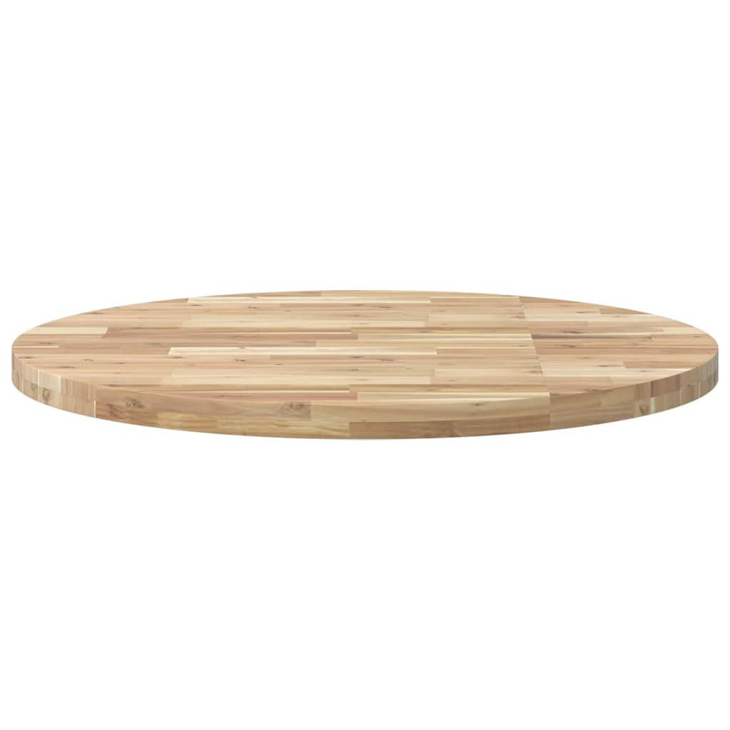Tafelblad rond Ø 90x4 cm massief acaciahout is nu te koop bij PeponiXL, paradijselijk wonen!
