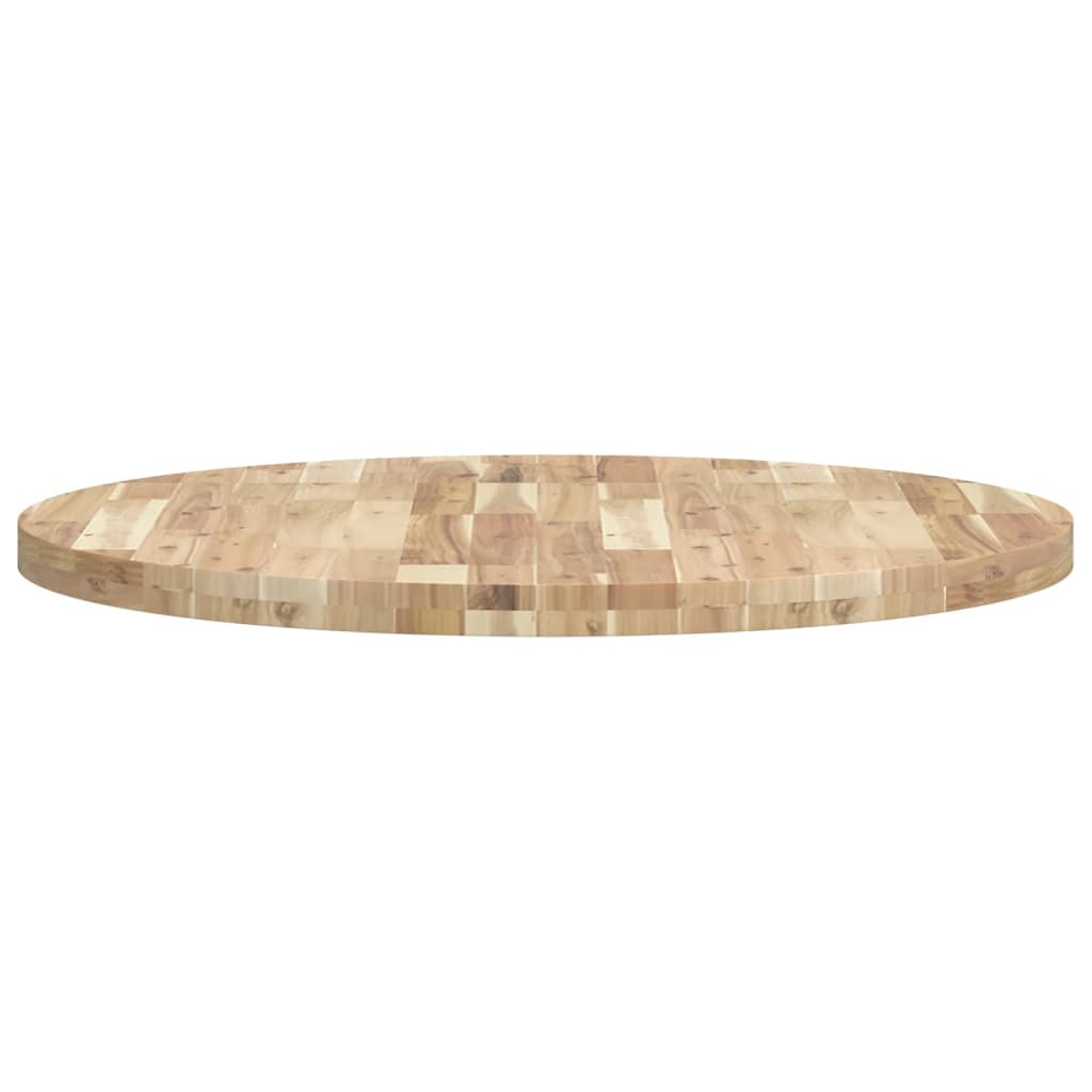 Tafelblad rond Ø 90x4 cm massief acaciahout is nu te koop bij PeponiXL, paradijselijk wonen!
