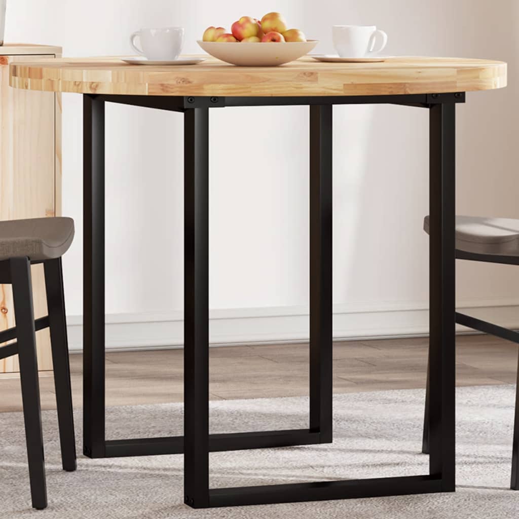 Tafelblad rond Ø 90x4 cm massief acaciahout is nu te koop bij PeponiXL, paradijselijk wonen!
