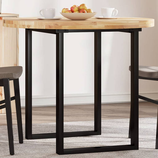 Tafelblad rond Ø 90x4 cm massief acaciahout is nu te koop bij PeponiXL, paradijselijk wonen!