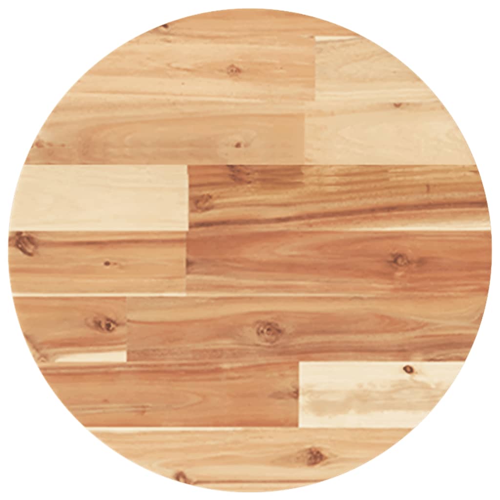 Tafelblad rond Ø 40x2 cm massief acaciahout is nu te koop bij PeponiXL, paradijselijk wonen!