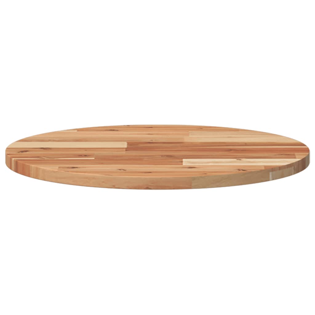 Tafelblad rond Ø 50x2 cm massief acaciahout is nu te koop bij PeponiXL, paradijselijk wonen!